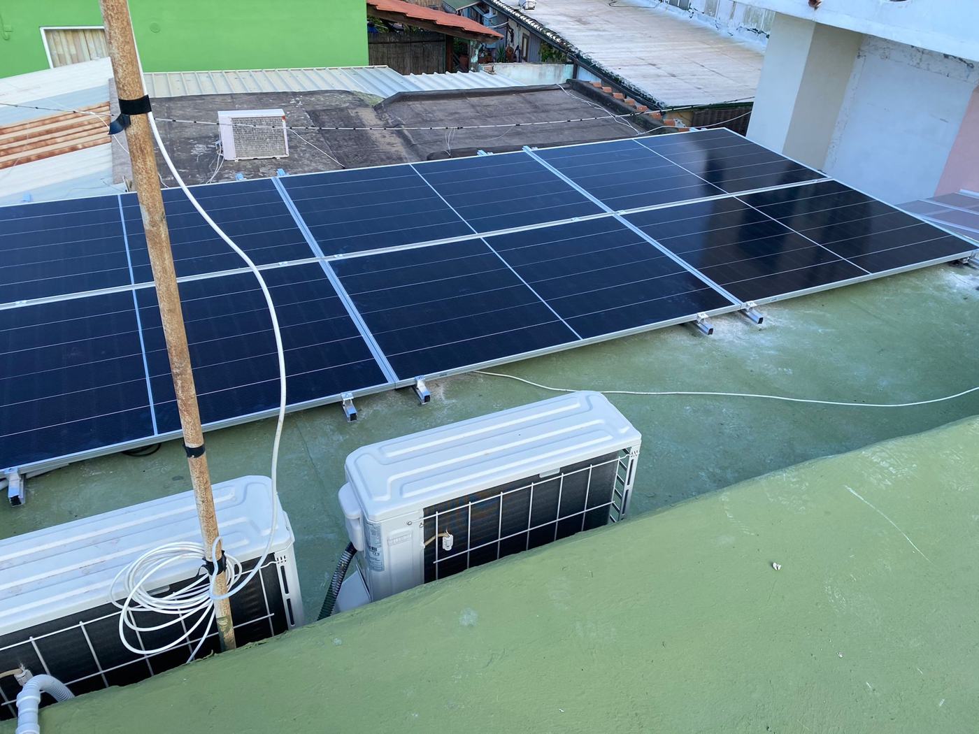 Impianto fotovoltaico DTF Italia: fotovoltaico e climatizzazione sullo stesso tetto